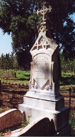 Mills Cemetery: Grave of Lees
