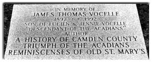 James T. Vocelle's Headstone