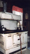 Chesser Island: Stove.