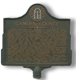 Camden County Marker
