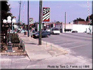 Downtown Main Street in Folkston