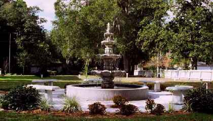 Orange Hall Fountain