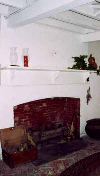 Orange Hall - Kitchen Fireplace